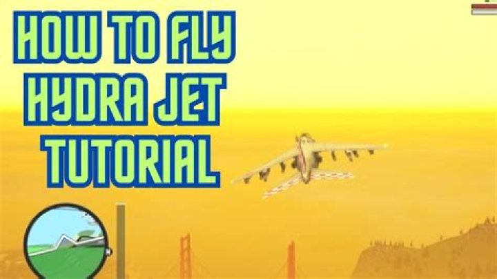 How to fly hydra gta san andreas