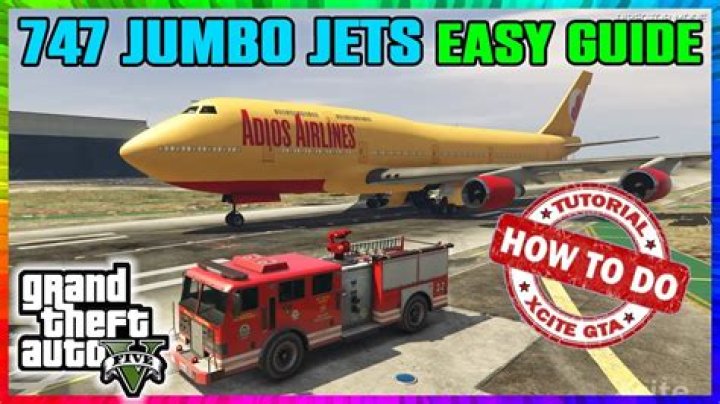 How to fly jumbo jet in gta 5 online
