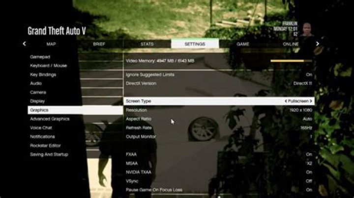 How to fullscreen gta v