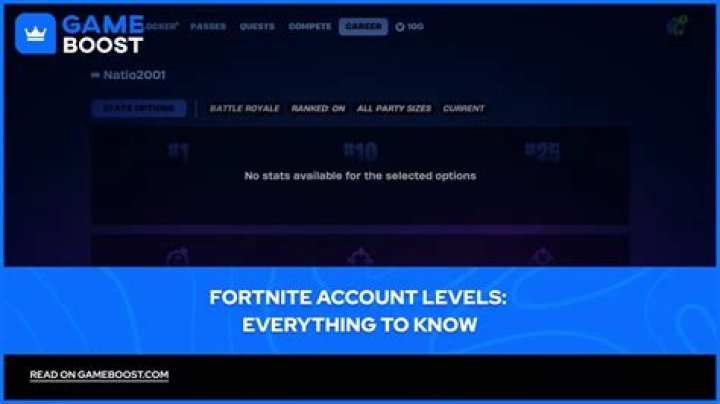 How to gain account levels in fortnite