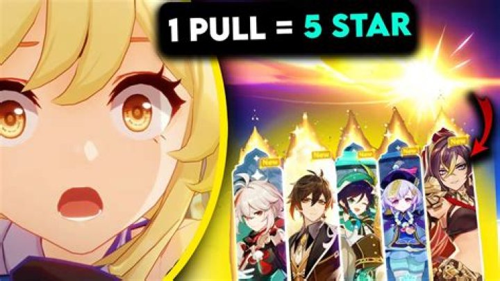 How to get 5 star characters genshin impact