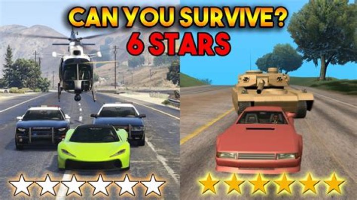 How to get 6 stars in gta 5