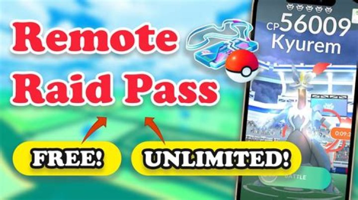 How to get a free remote raid pass in pokemon go