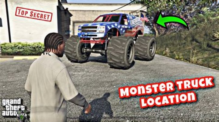 How to get a monster truck in gta 5 online