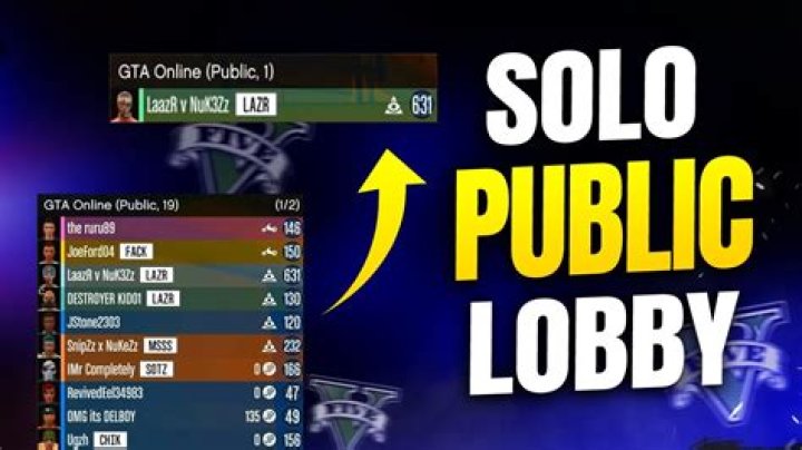 How to get a solo lobby in gta 5 2021