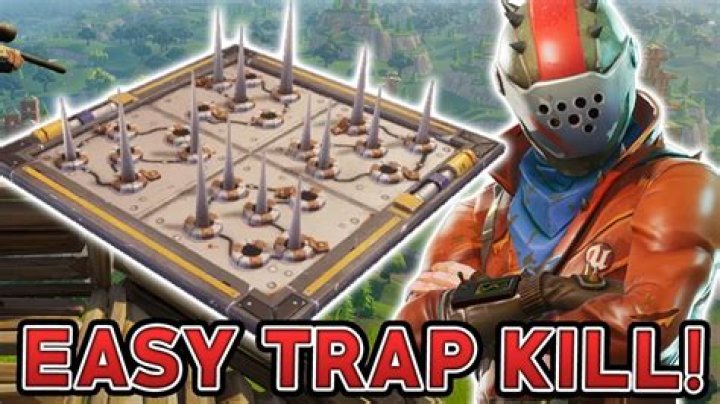 How to get a trap kill in fortnite