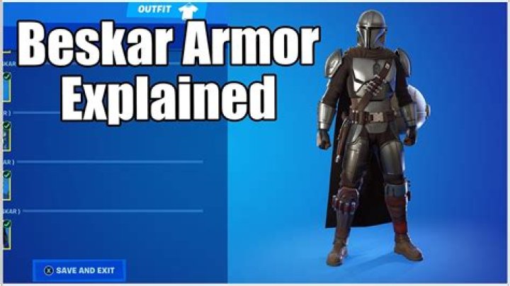 How to get all beskar armor fortnite