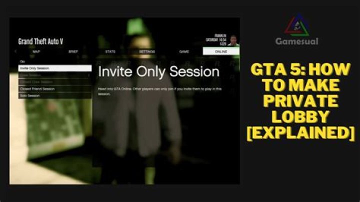 How to get an empty lobby in gta 5