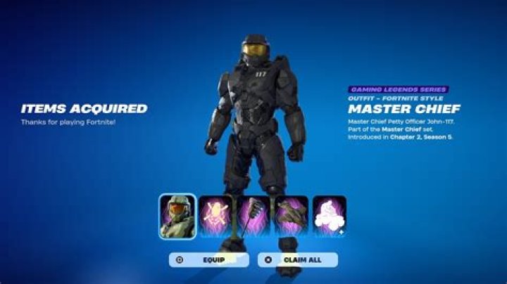 How to get black master chief fortnite