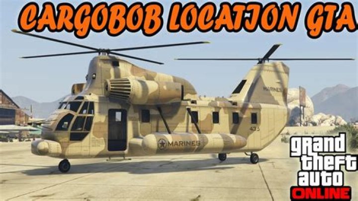 How to get cargobob in gta 5