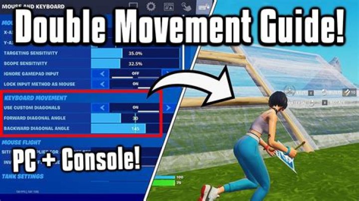 How to get double movement fortnite