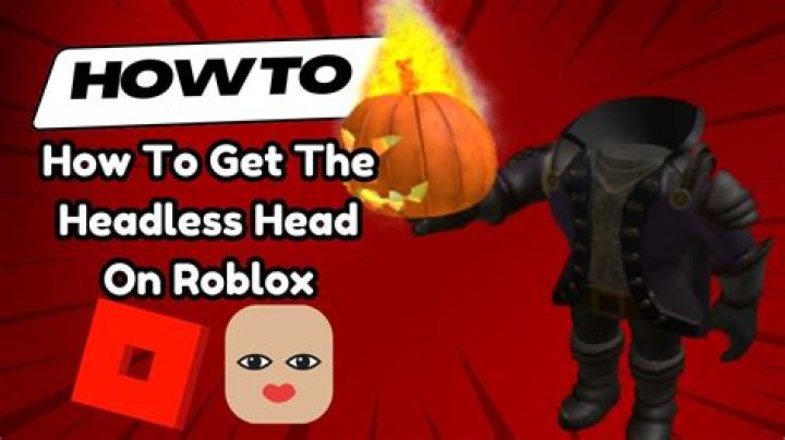 How to get free headless head on roblox