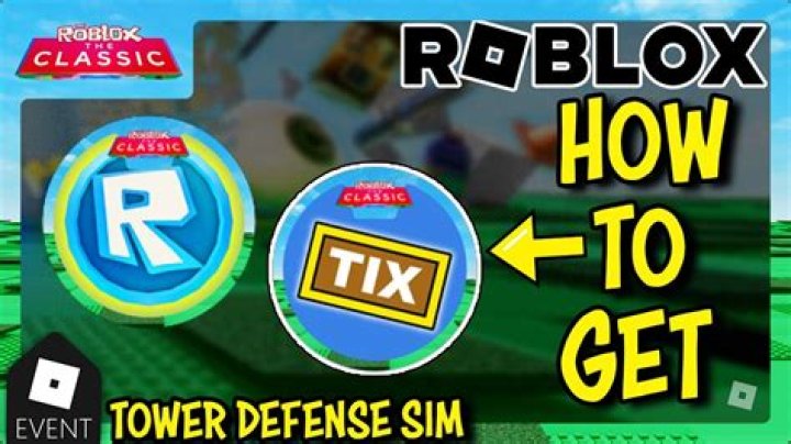 How to get free tixs on roblox