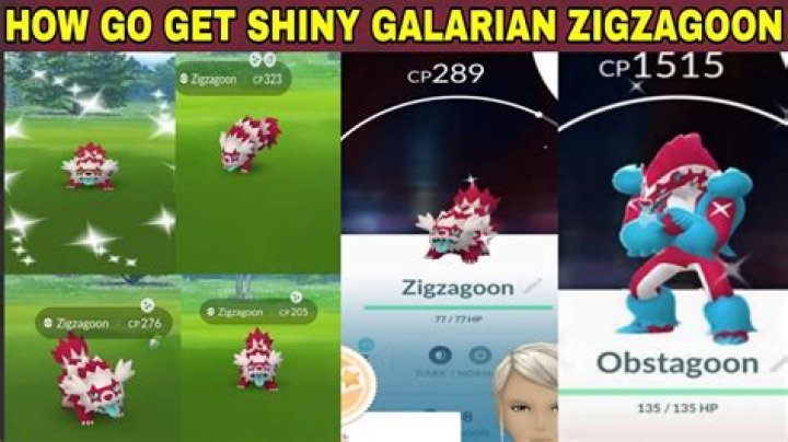 How to get galarian zigzagoon in pokemon go
