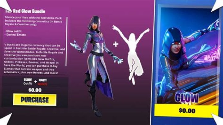 How to get glow skin fortnite