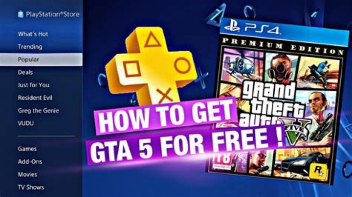 How to get gta on ps4