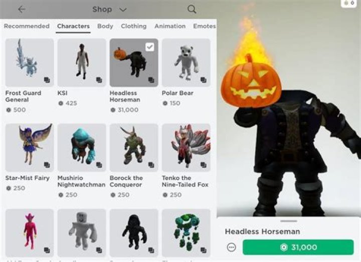 How to get headless in roblox