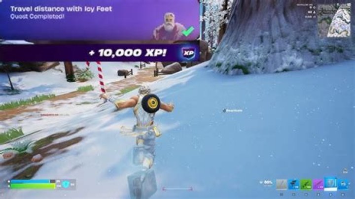 How to get icy feet in fortnite