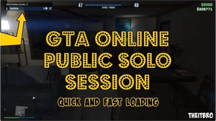 How to get in a public session alone gta 5