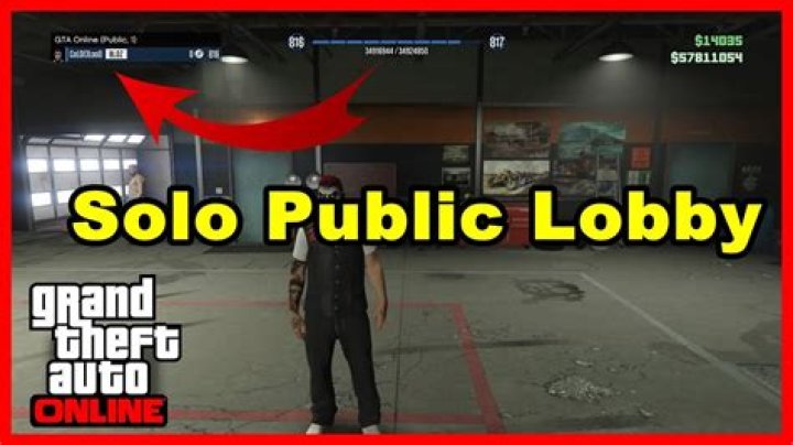 How to get in a solo public lobby gta 5