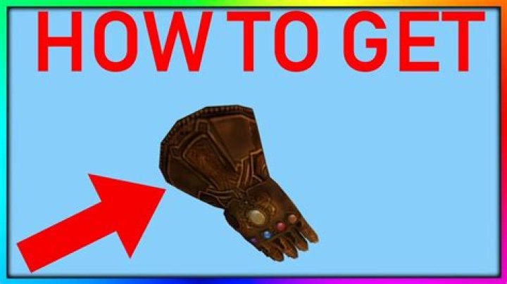 How to get infinity gauntlet in roblox