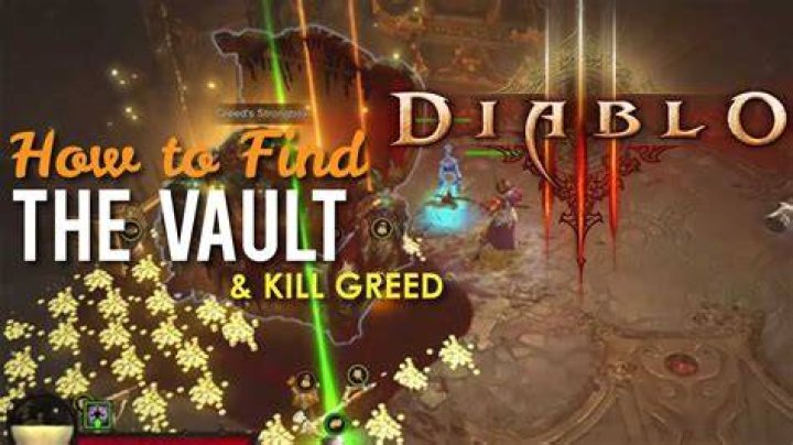 How to get into the vault diablo 3