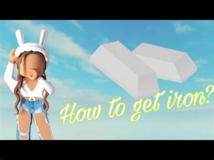 How to get iron in islands roblox