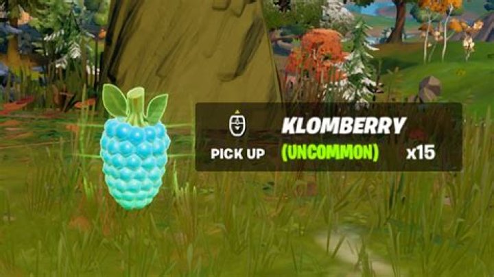 How to get klomberries in fortnite
