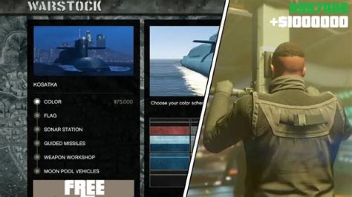 How to get kosatka gta 5