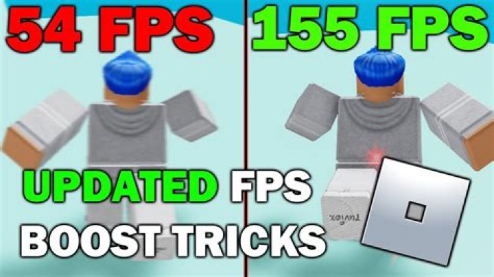 How to get more fps on roblox