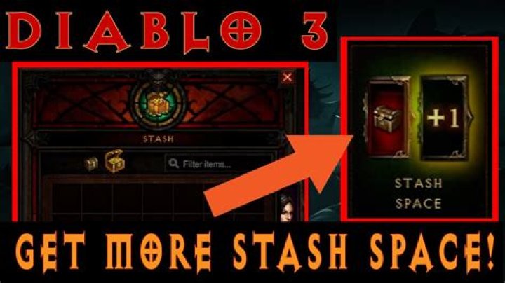 How to get more stash space diablo 3