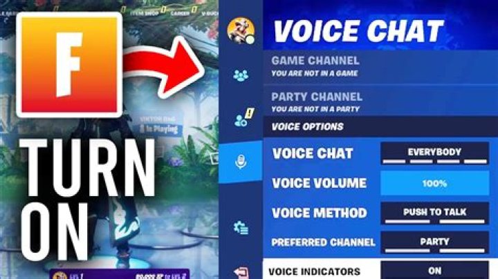 How to get out of console only voice chat fortnite
