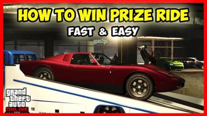 How to get prize ride gta 5