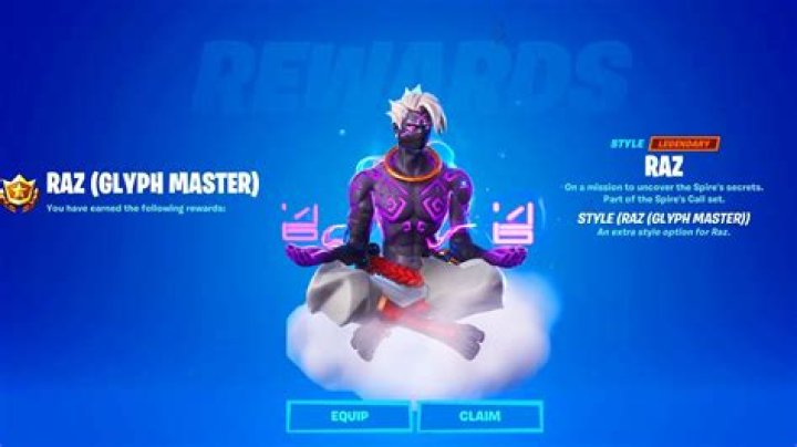 How to get raz glyph master style fortnite