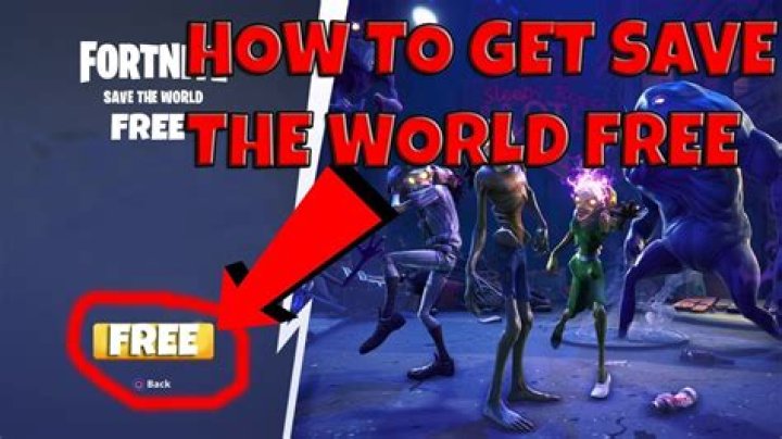 How to get save the world in fortnite