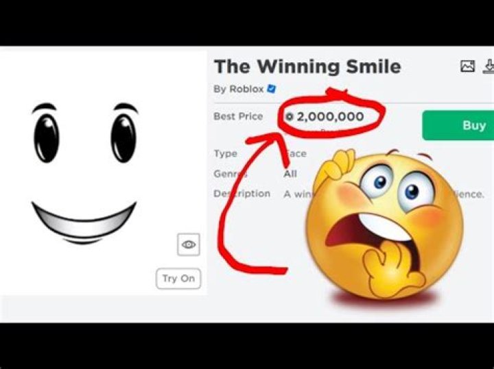 How to get the award winning smile in roblox