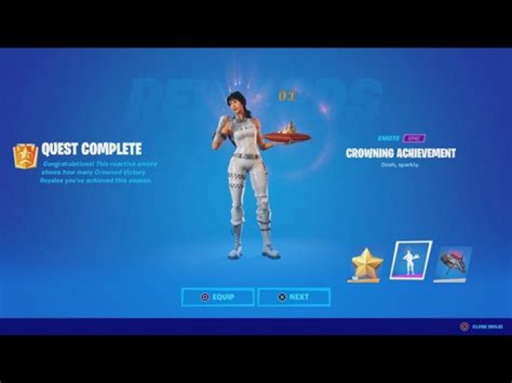 How to get the crowning achievement emote in fortnite