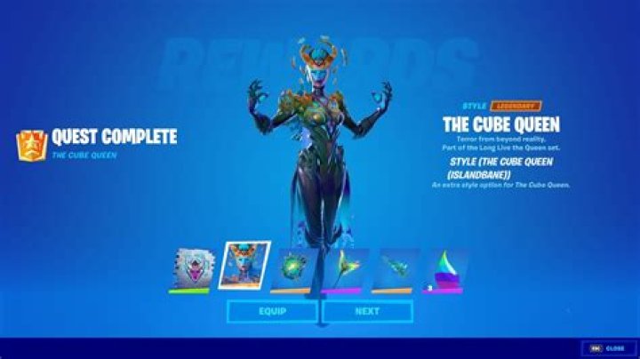 How to get the cube queen skin in fortnite