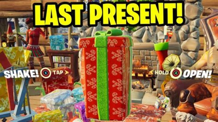 How to get the last present fortnite