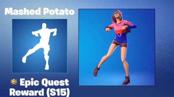 How to get the mashed potato emote in fortnite