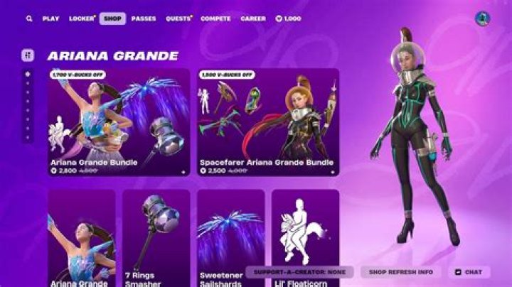 How to get the new ariana grande skin in fortnite