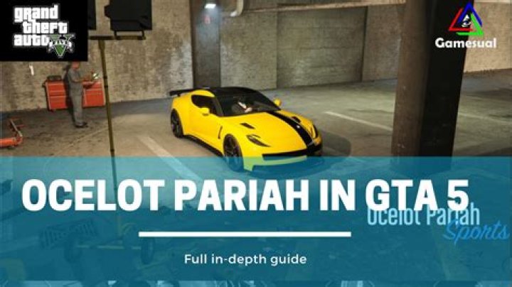 How to get the ocelot pariah in gta 5