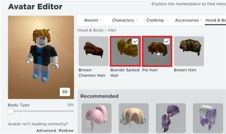 How to get two hairs on roblox