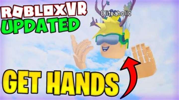 How to get vr hands in roblox