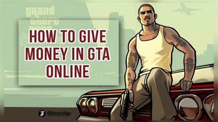 How to give money in gta 5 online