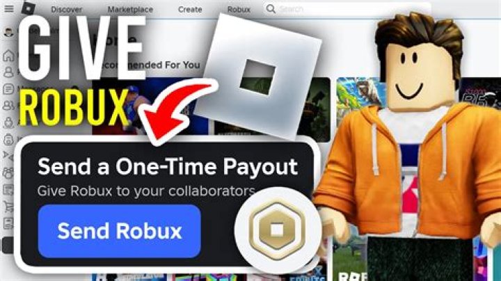 How to give people robux in roblox