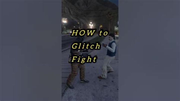 How to glitch fight gta 5