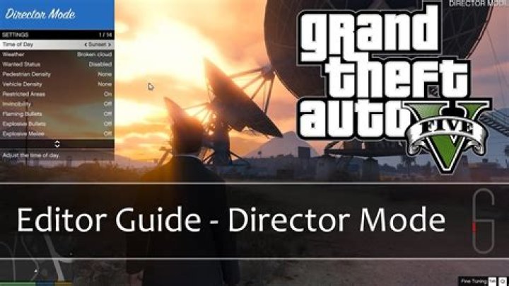 How to go into director mode in gta 5 ps4