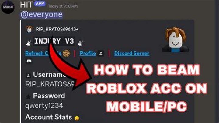 How to hack someone’s roblox acc 2021