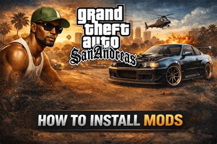 How to install mods for gta san andreas